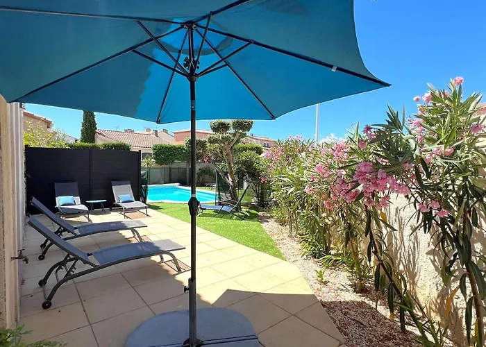 3 Etoiles Avec Piscine Privee, 500m De La Plage, 4 Pour 6-8 Pers. Au Grau-du-roi - Fr-1-307-157 *